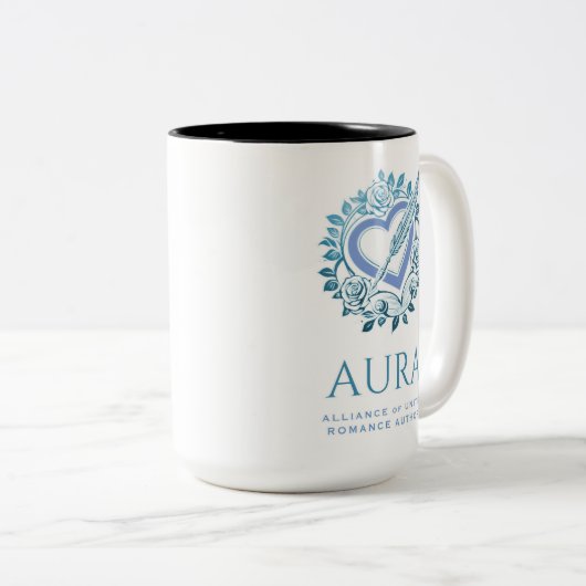 AURA blue mug (Devant droit)