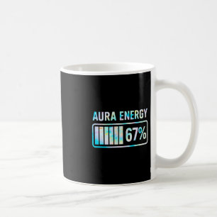 Aura Energie 67 67 Zes Zeven Meme Koffiemok