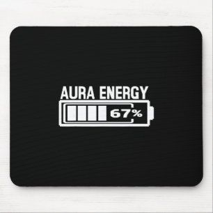 Aura Energie 67 Grappige Zes Zeven Meme Gen Alpha Muismat