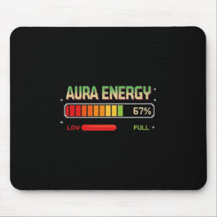 Aura Energie Op 67 Grappige Zes Zeven Meme Gen Alp Muismat