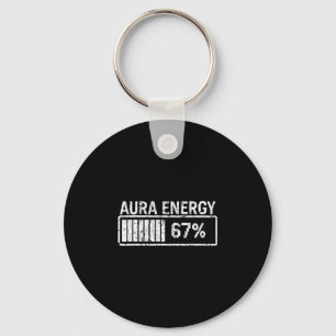 Aura Energie Op 67 Grappige Zes Zeven Meme Gen Alp Sleutelhanger