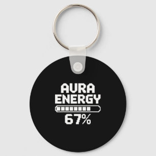 Aura Energie Op 67 Grappige Zes Zeven Meme Gen Alp Sleutelhanger
