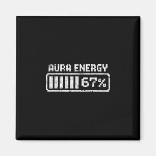 Aura Energie Zes Zeven 67 Meme Magneet