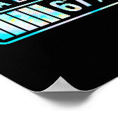 Aura Energy 67 67 Six Seven Meme Poster (Hoek)