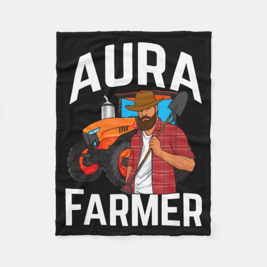 Aura Farmer Funny Meme  Fleece Deken (Voorkant)