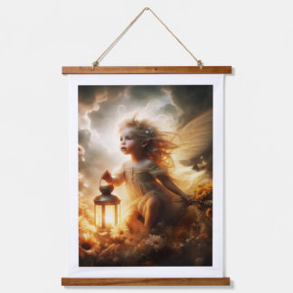 "Aura" Fine Art Baby Sky Fairy Hangend Wandkleed