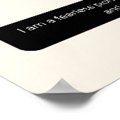 Aura Gradient Ram Zodiac teken Manifestatie Art Poster (Hoek)