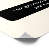 Aura Gradient Taurus Sterrenbeeld Manifestatie Kun Poster (Hoek)