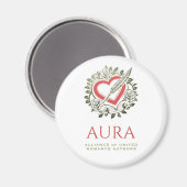AURA Magnet rouge et vert (Recto/Verso)