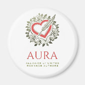 AURA Magnet rouge et vert (Devant)