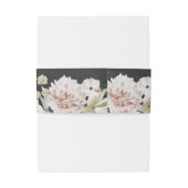 Aura of Night Wedding Invitation Suite Uitnodigingen Wikkel (Achterkant Voorbeeld)