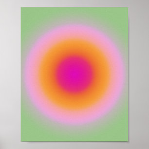 Aura Poster Gradient Imprimer pour correspondre à 