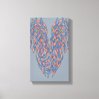 Aura Shift – Soft Gradient Abstract Canvas Afdruk