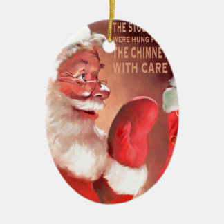 AURA the Stockings.jpg Keramisch Ornament