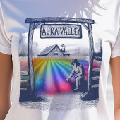 Aura Valley Boerderij Dames T-shirt