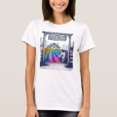 Aura Valley Boerderij Dames T-shirt (Voorkant)