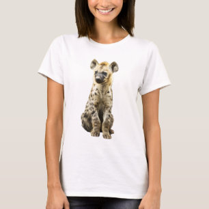 Aura van de Savannah: Fascinerende Hyenawelp T-shirt