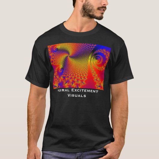 Aural Excitement Visuals T-shirt (Voorkant)
