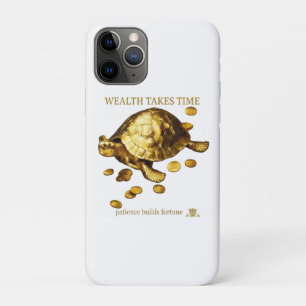 AURALUXY™ Gouden Schildpad – Vermogensmentaliteit iPhone 11 Pro Hoesje