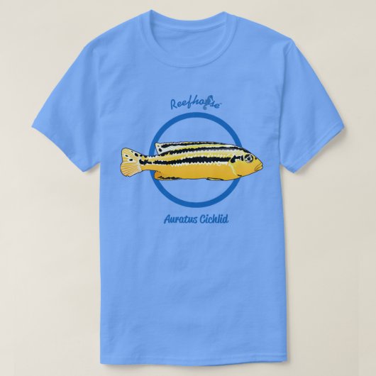 Auratus Cichlid T-shirt (Design voorkant)