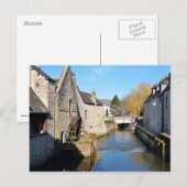 Aure bij Bayeux in Frankrijk Briefkaart (Voorkant / Achterkant)