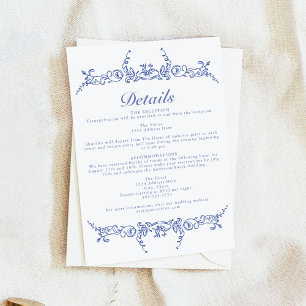 AURELIA Chinoiserie Victoriaans Bloemen Details Ka Kaart