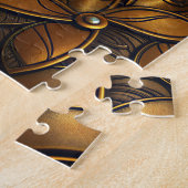 Aurelius the Solar Flame King - Dark Fantasy Legpuzzel (Zijkant)