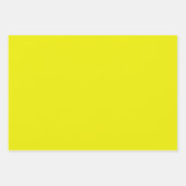 Aureoline (vaste kleur) inpakpapier vel (Voorkant 3)