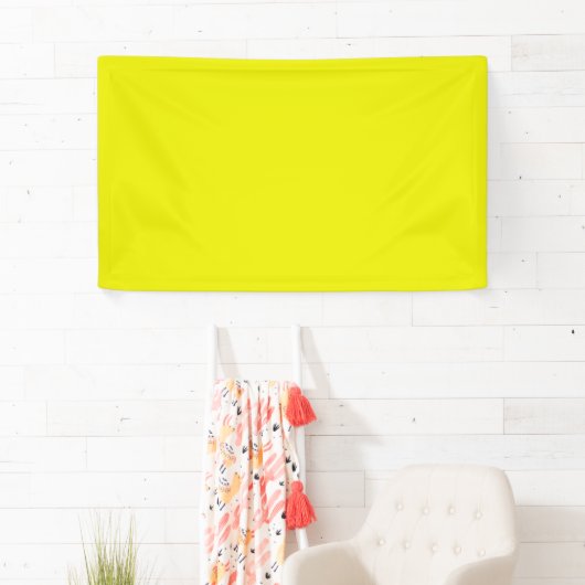 Aureoline (vaste kleur) spandoek (Insitu)