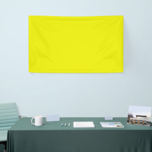 Aureoline (vaste kleur) spandoek (Beurs)