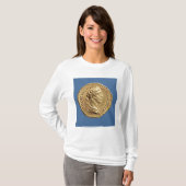 Aureus bust van Commodus T-shirt (Voorkant volledig)