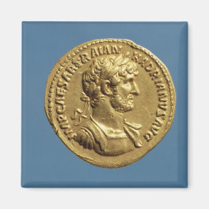 Aureus van Hadrian Magneet
