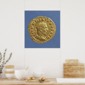 Aureus van Philip de Arab Poster (Keuken)