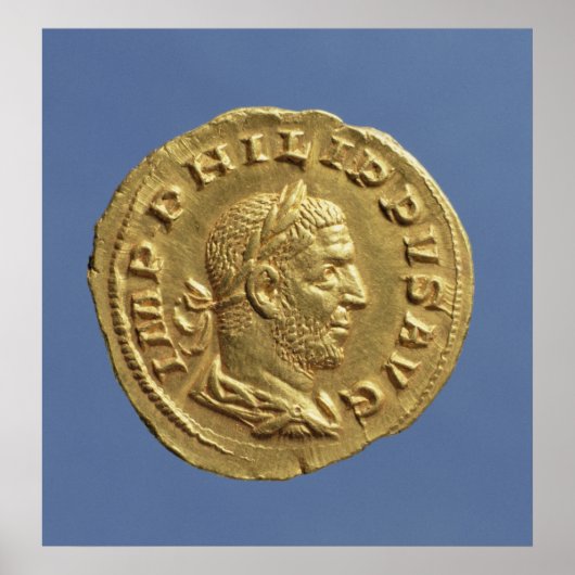 Aureus van Philip de Arab Poster (Voorkant)