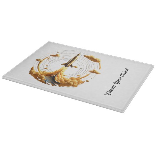 "Auric Space Odyssey" Snijplank (Hoek)