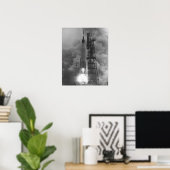 Aurora 7 (Mercury Atlas 7) Start Poster (Thuiskantoor)