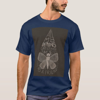 AURORA Al mijn demonen vintage meisje T-shirt