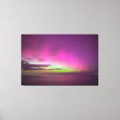 Aurora Australis Southern Lights Australia Canvas Afdruk (Voorkant)