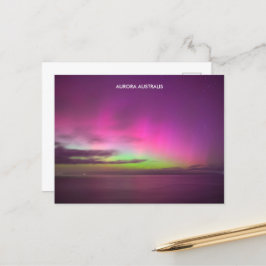 Aurora Australis - Zuidelijke lichten Australië Briefkaart