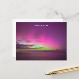 Aurora Australis - Zuidelijke lichten Australië Briefkaart