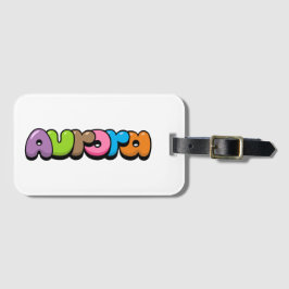 Aurora Bagagelabel