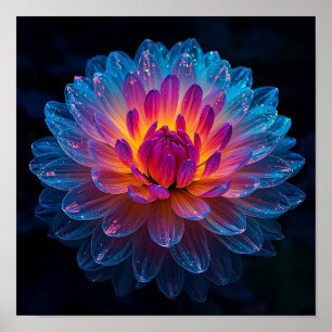 Aurora Bloom Poster