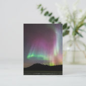 Aurora Borealis Alaska Brooks Range, Alaska Briefkaart (Staand voorkant)