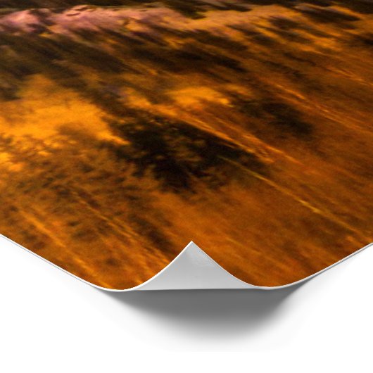 Aurora Borealis | Bergen Fairbanks Alaska Poster (Hoek)