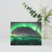 Aurora Borealis Briefkaart (Staand voorkant)