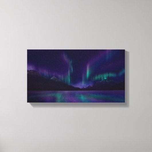 AURORA BOREALIS CANVAS AFDRUK (Voorkant)