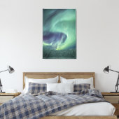 Aurora Borealis Canvas Afdruk (Insitu (Slaapkamer))