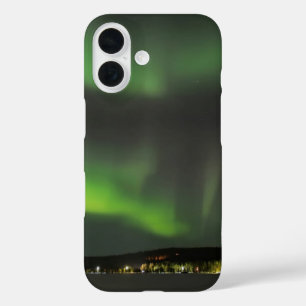 Aurora borealis dans le ciel coque iphone