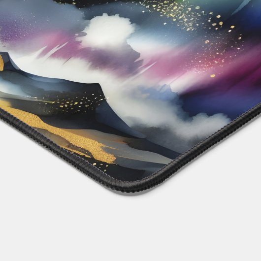 Aurora Borealis Desk Mat Northern Lights (Coin)