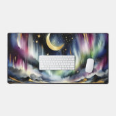 Aurora Borealis Desk Mat Northern Lights (Clavier et souris)